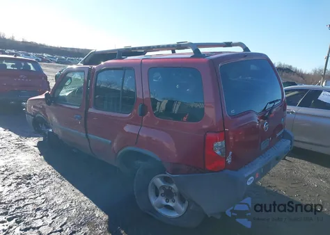 2002 Nissan Xterra Xe z USA, uszkodzony, nr VIN 5N1ED28YX2C525712